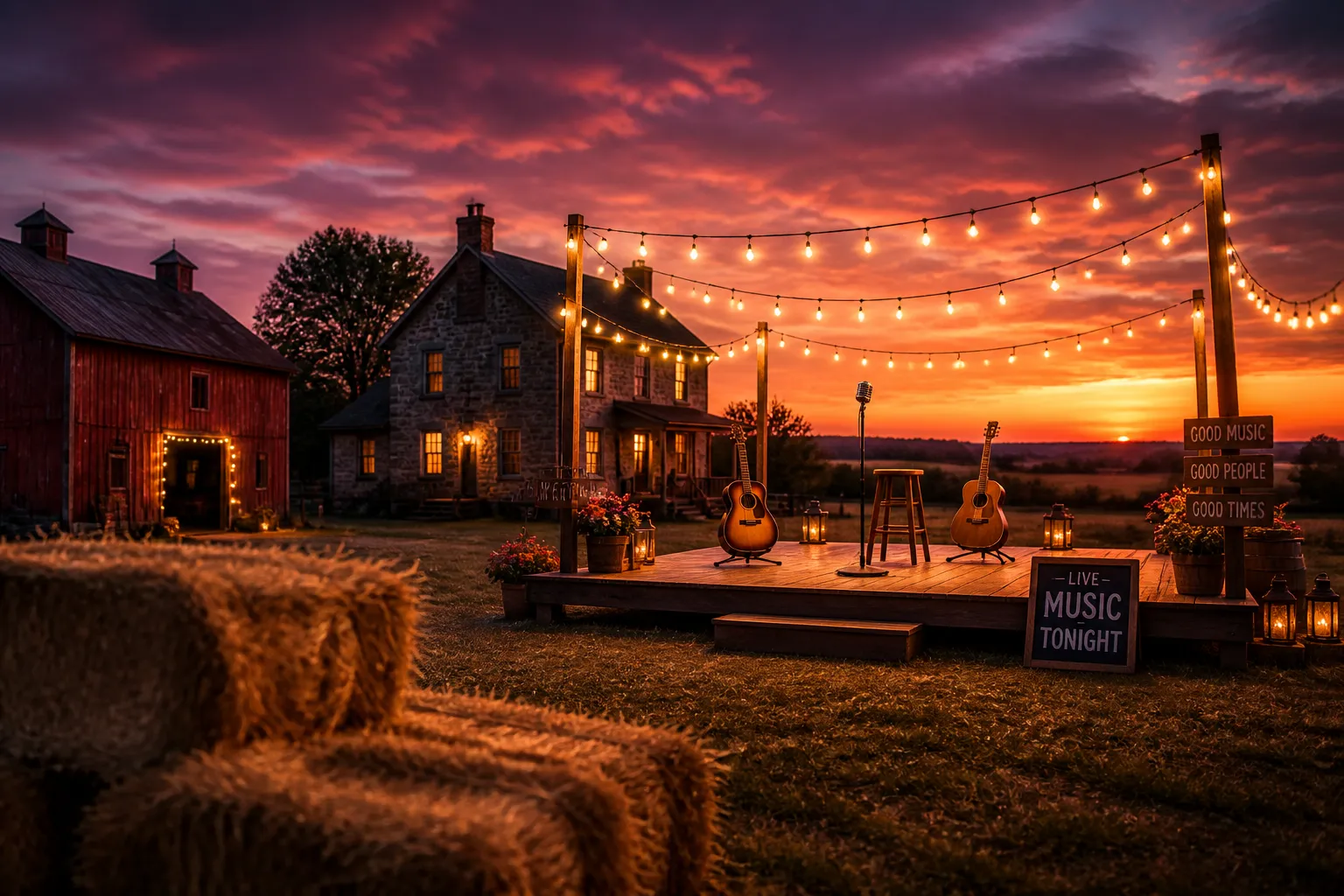 Unity Township Farm Prepares for First Concert as Luke Bryans 2026 Farm Tour Arrives