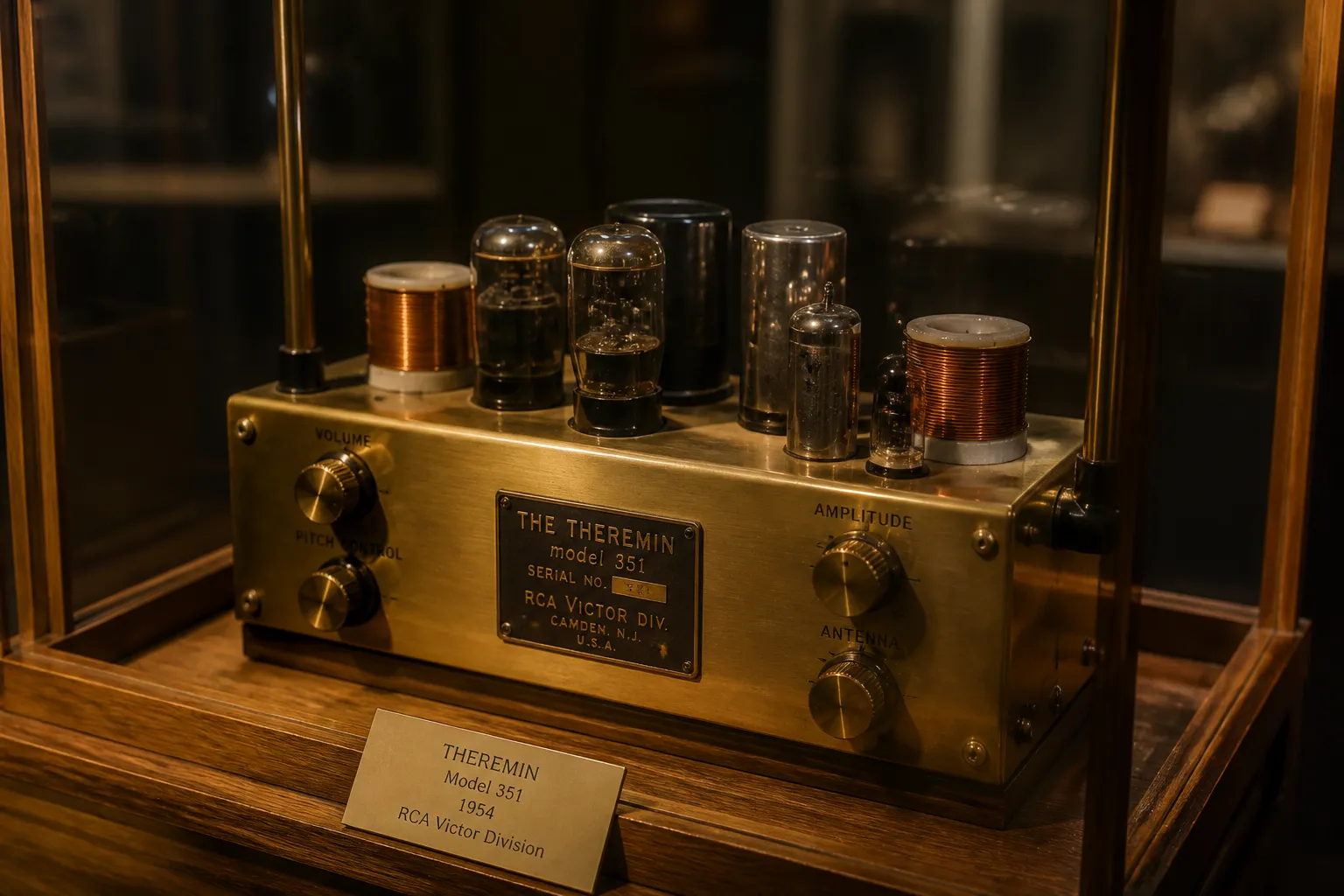 Bob Moog Foundation Adds Rare 1954 Model 351 Theremin to Asheville Archive