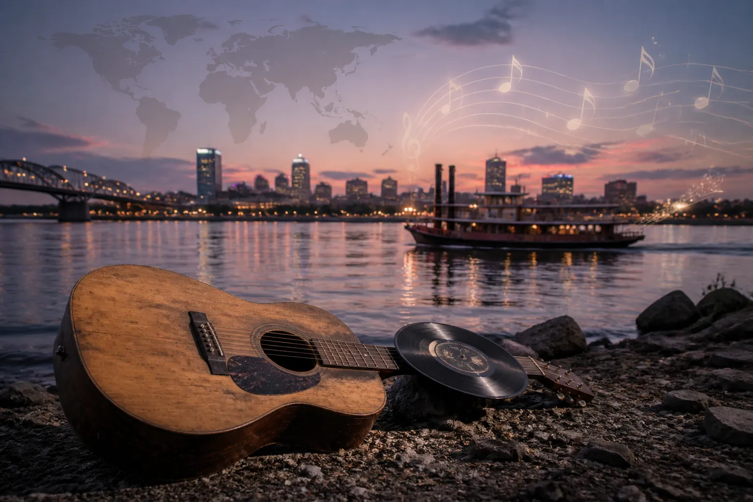 Memphiss Musical Legacy: From River Roots to Global Influence