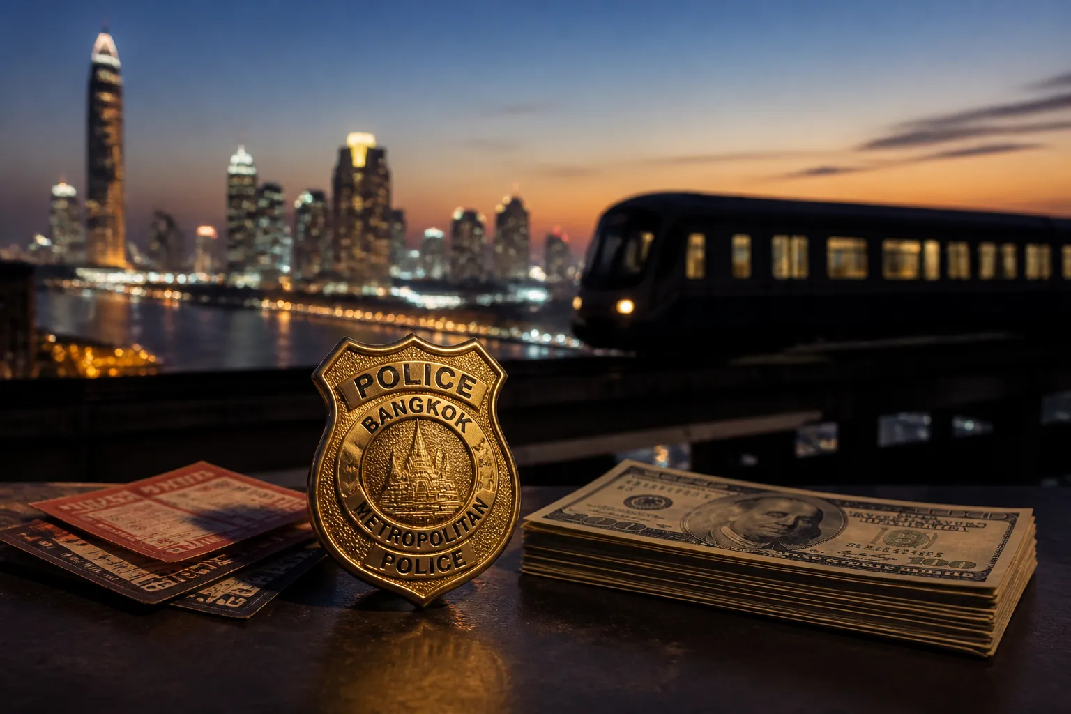 Bangkok Police Arrest Five in BTS Ticket Scam Ring, Seize 1.8 Million Baht