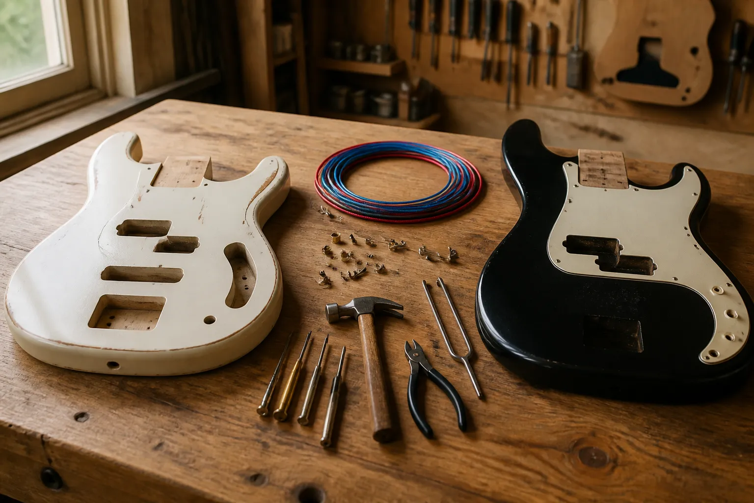 Doc Wileys Custom Strat-o-Bass Turns a Fender Precision into a One-Instrument Workhorse
