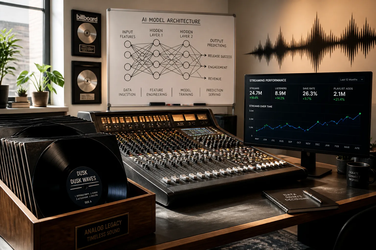 Major Record Labels Propose Chart Rules for AI-Generated Music