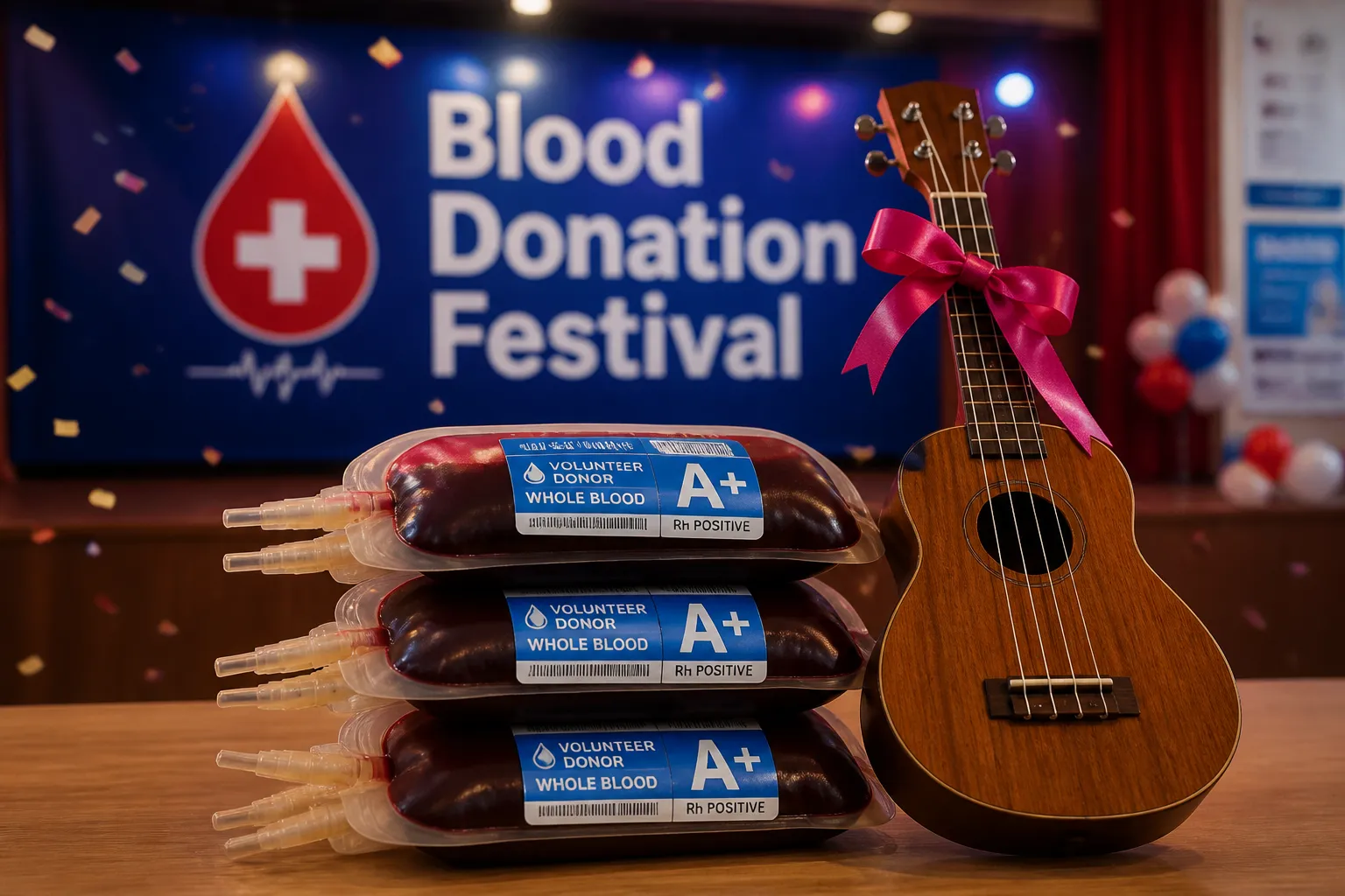 Erie Community Blood Bank Prepares for Second Annual Bloodstock Festival Featuring Cancer Survivor Ukulele Group