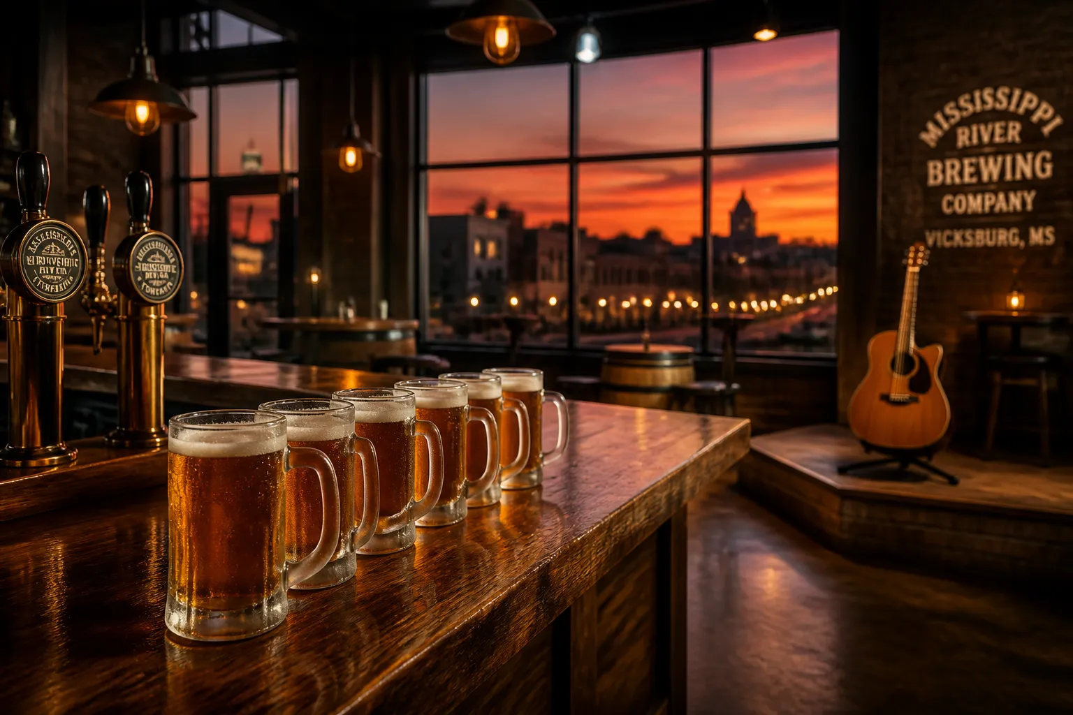 Key City Brewery & Eatery Hosts Live Music Series Through August in Downtown Vicksburg