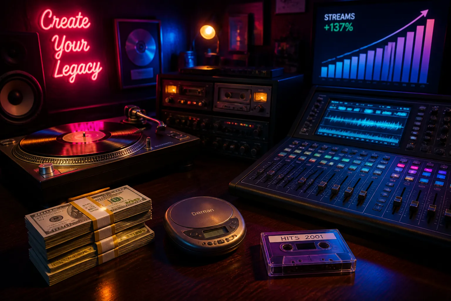 U.S. Recorded Music Revenue Surges to $6 B in First Half of 2026, Driven by Streaming and Physical Sales