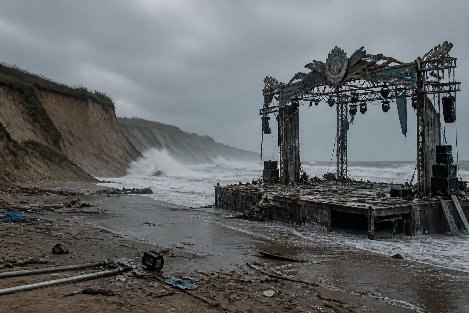 Santa Monica Cancels Inaugural Ocean Way Festival After Hurricane Marie-Induced Beach Erosion